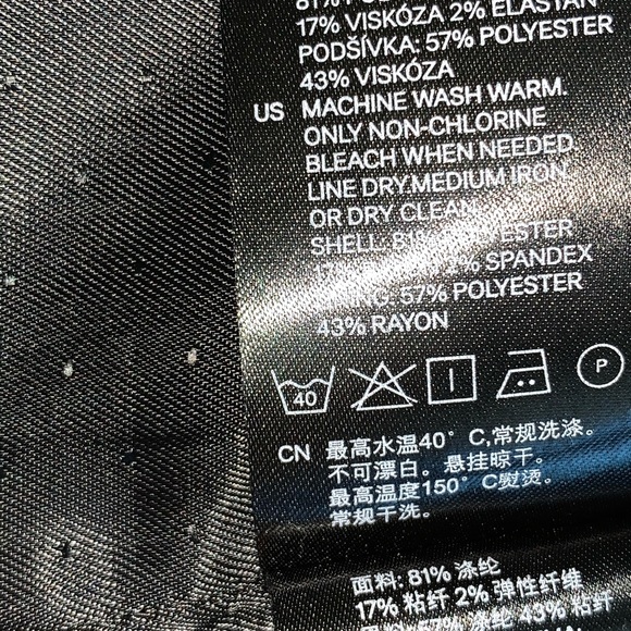 H&M gray work dress - Picture 8 of 8